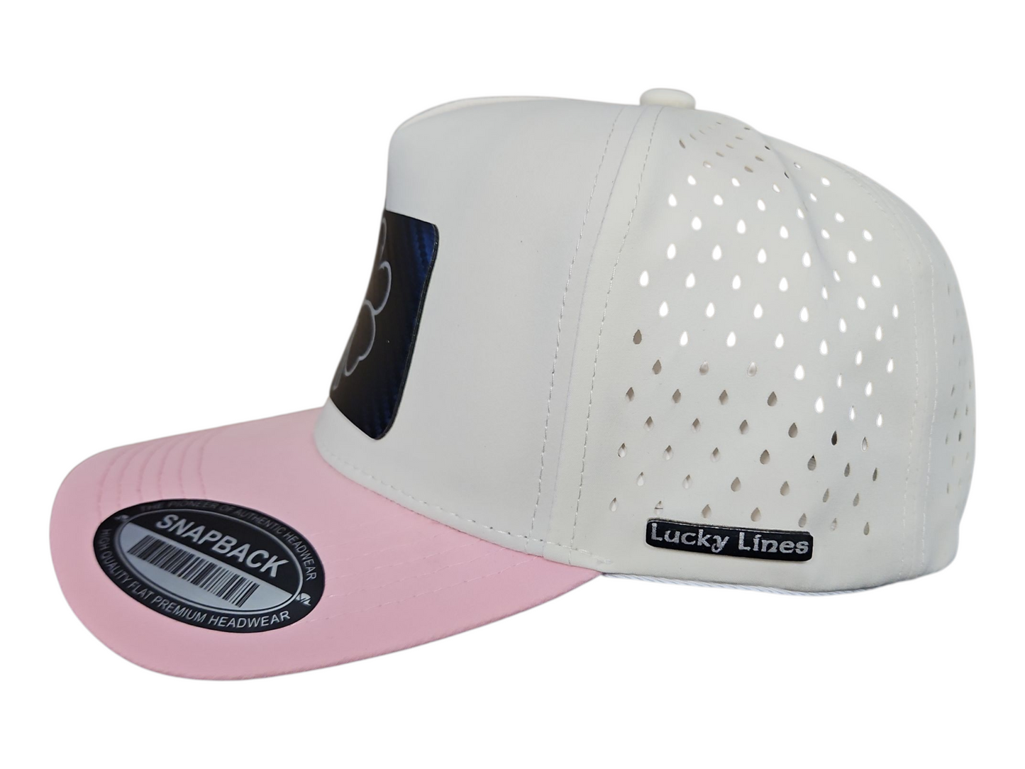 Waterproof Black &Silver 5 Panel Lazer Cut