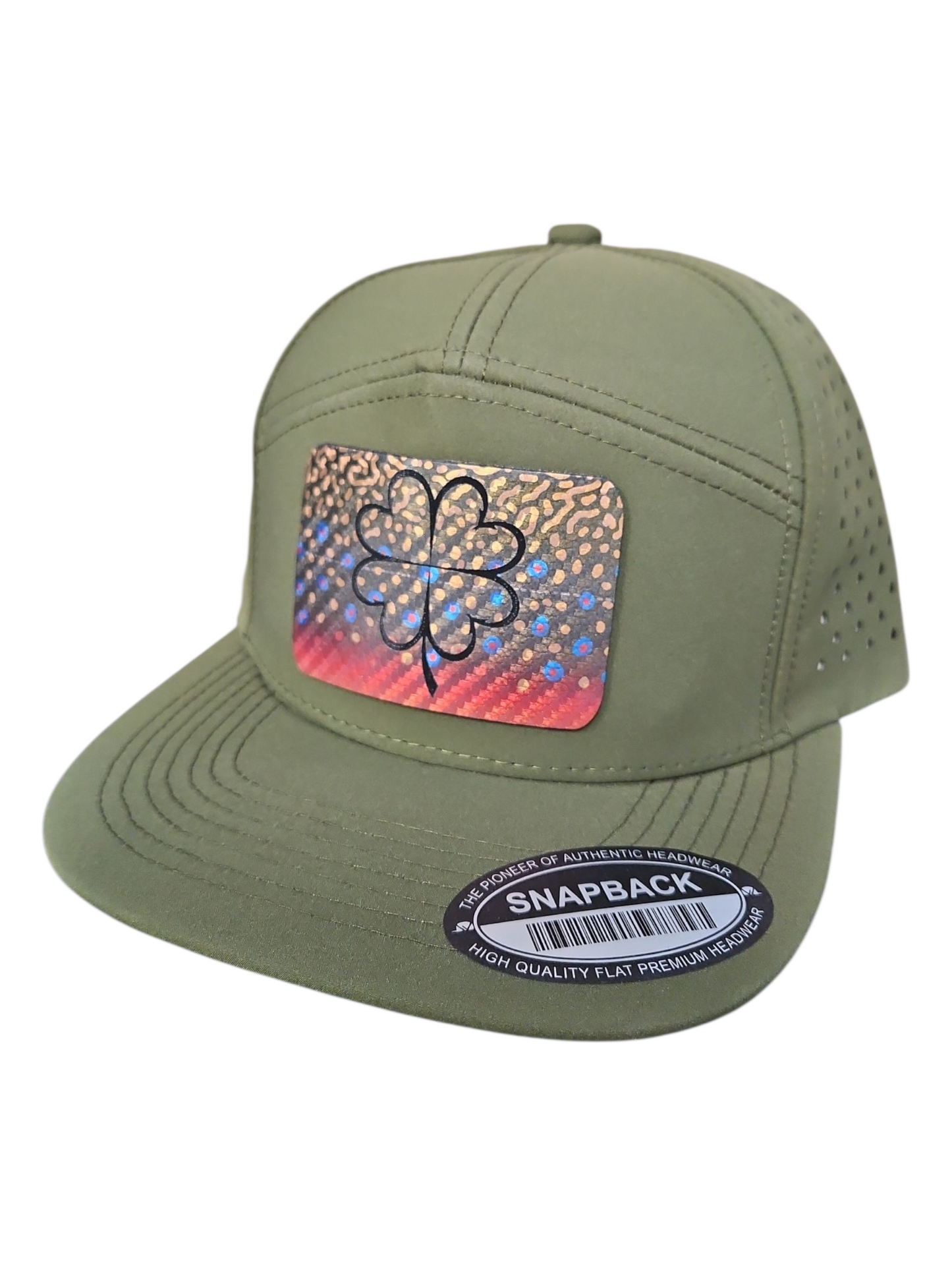 Brook trout 7 Panel Lazer Cut