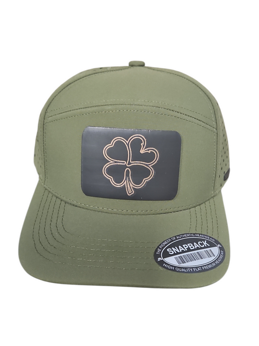 Black and Copper 6 Panel Lazer Cut