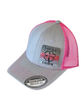 Rainbow Trout 6 Panel Side Patch Mesh Back