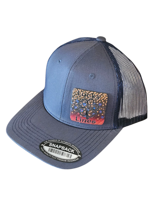 Brook Trout 6 Panel Side Patch Mesh Back