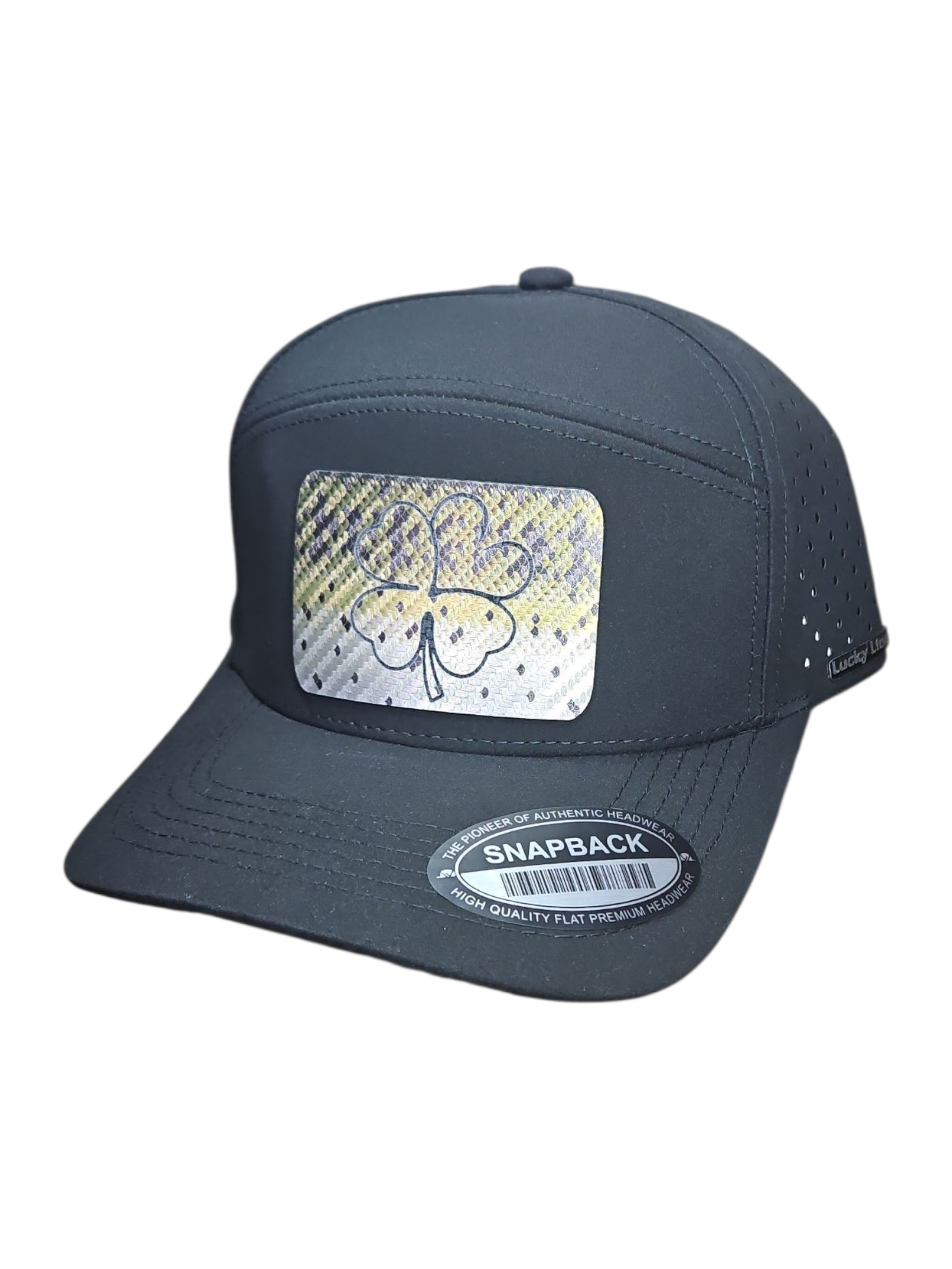 Largemouth Bass 6 Panel Lazer Cut