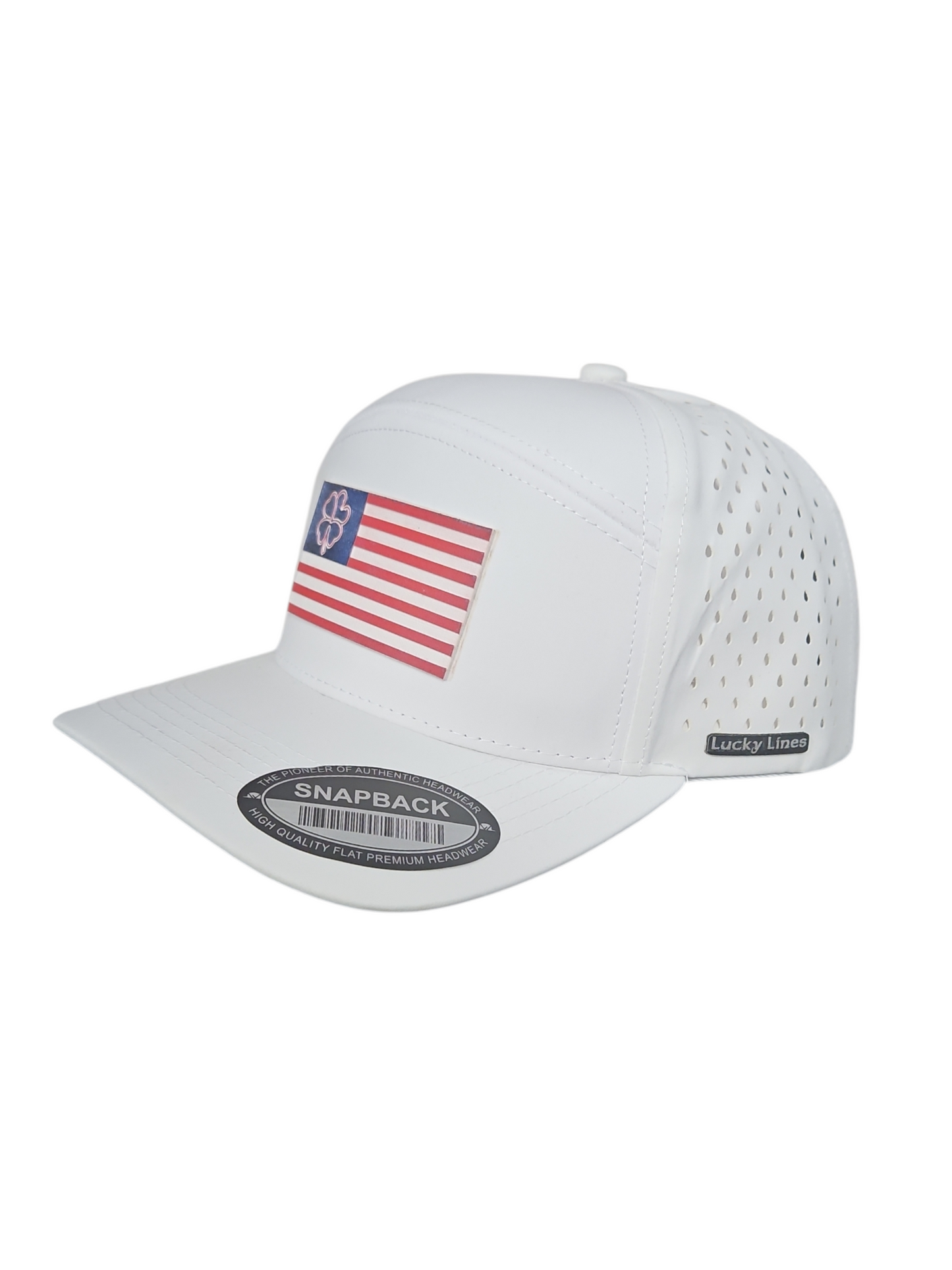 Patriotic Red White & Blue Acrylic 6 Panel Lazer Cut