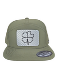 Silver Carbon Fiber 7 Panel Lazer Cut