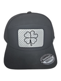 Silver Carbon Fiber 6 Panel Lazer Cut