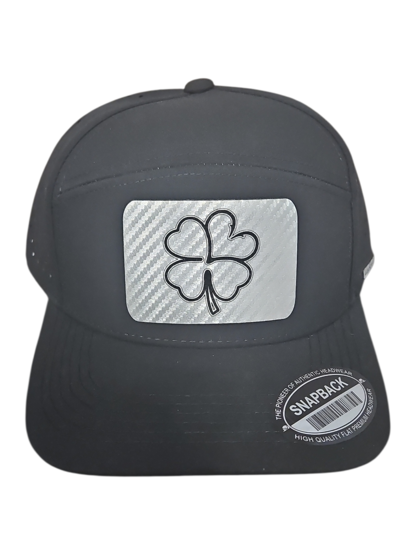 Silver Carbon Fiber 6 Panel Lazer Cut