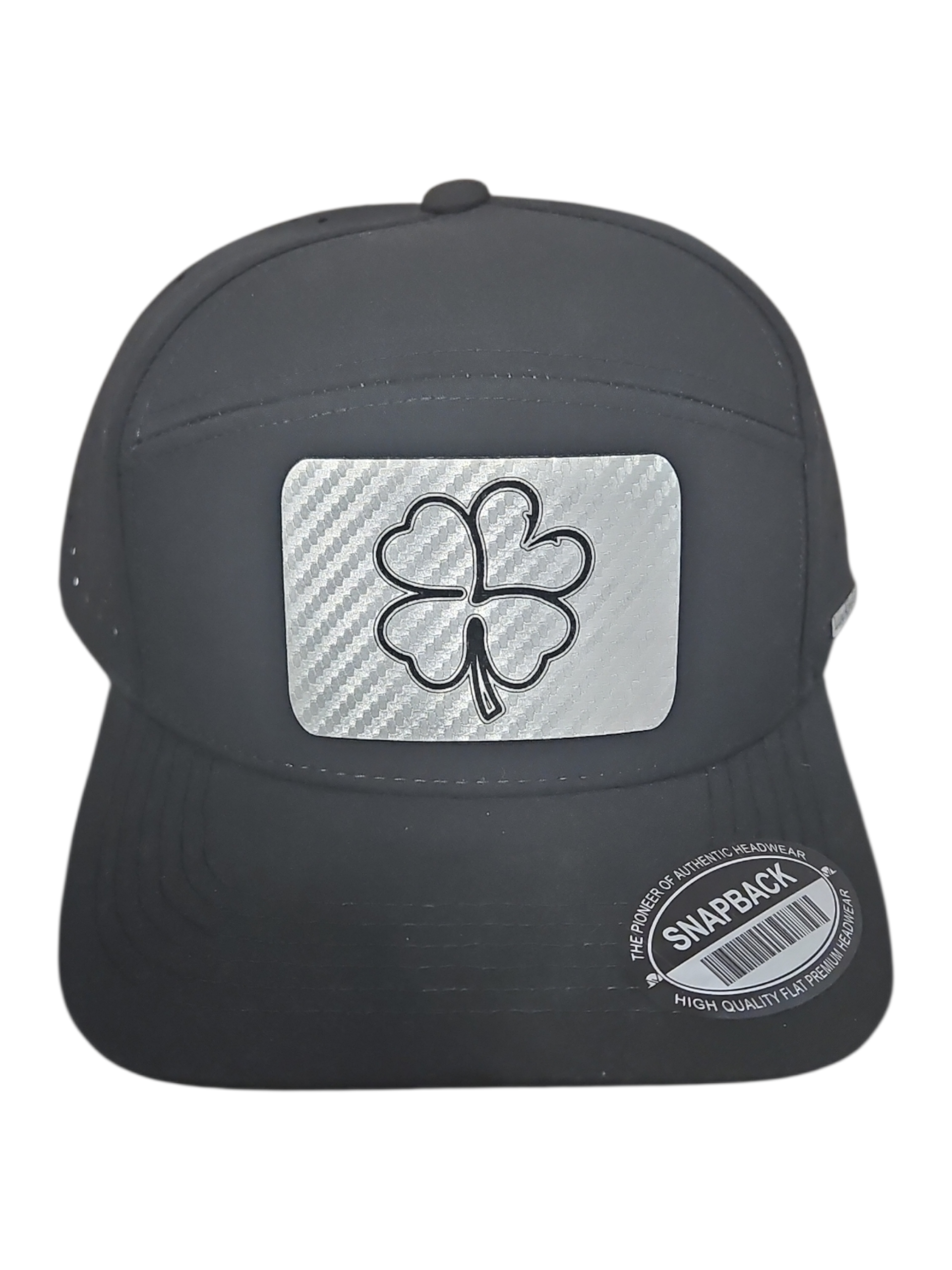 Silver Carbon Fiber 6 Panel Lazer Cut