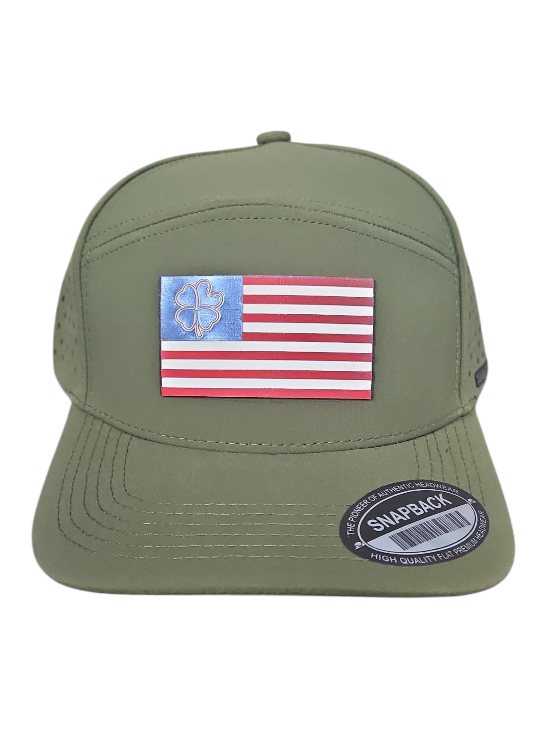 Patriotic Red White & Blue Acrylic 6 Panel Lazer Cut