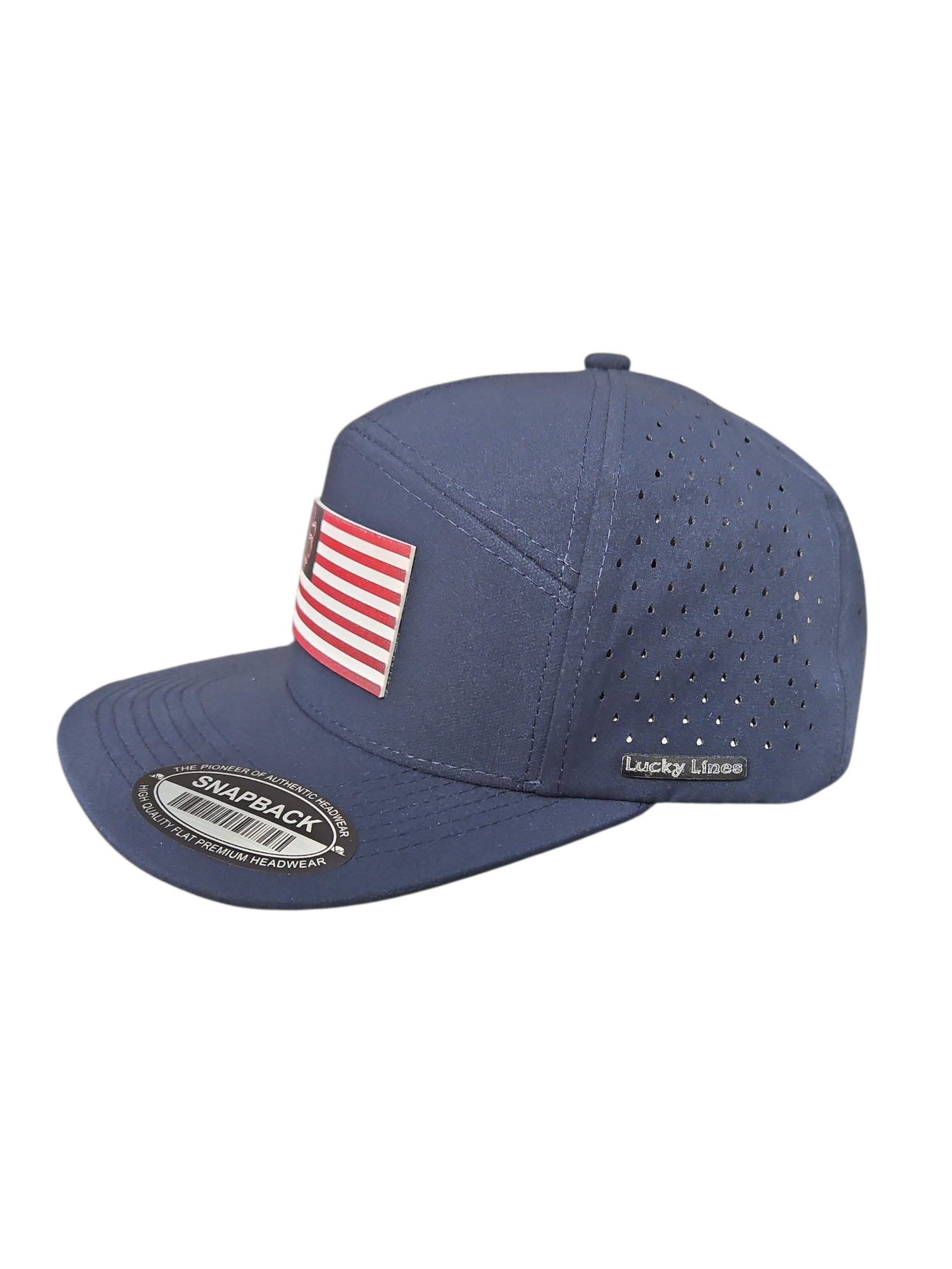 Patriotic Red White & Blue Acrylic 7 Panel Lazer Cut