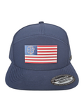 Patriotic Red White & Blue Acrylic 7 Panel Lazer Cut