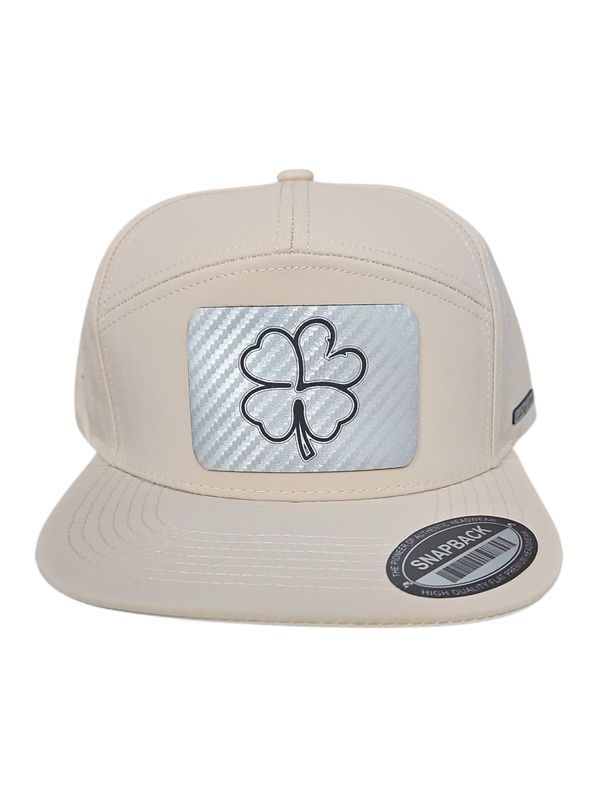 Silver Carbon Fiber 7 Panel Lazer Cut